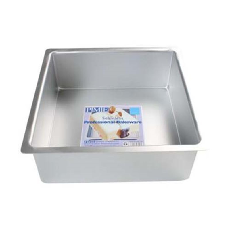 Moule à gâteau en aluminium PME 118 x 118 x 100 mm