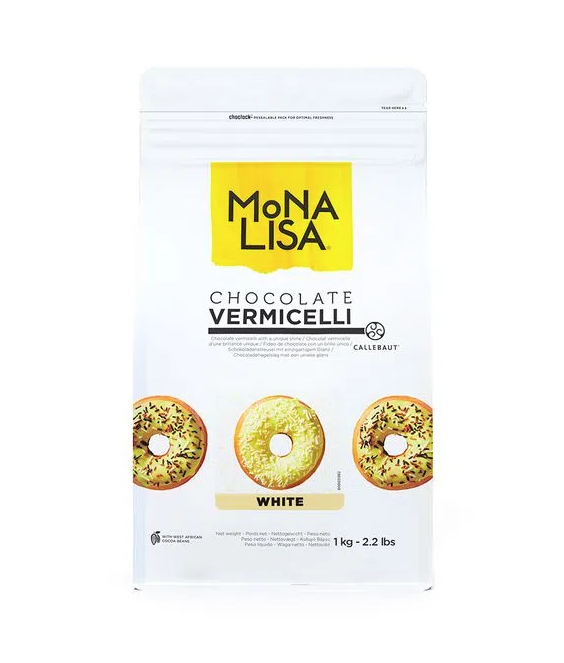 Pépites de chocolat blanc Mona Lisa 1Kg