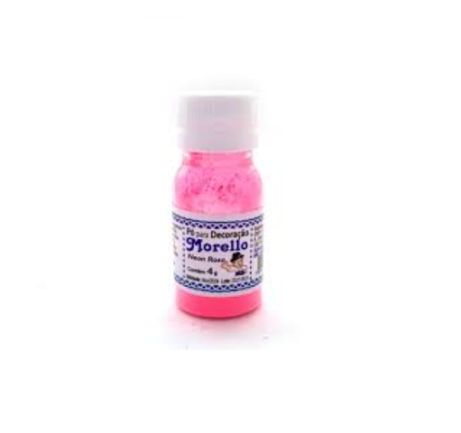 Poudre décorative rose néon 4 g