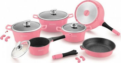 Set de cuisine spécial rose 6 pièces