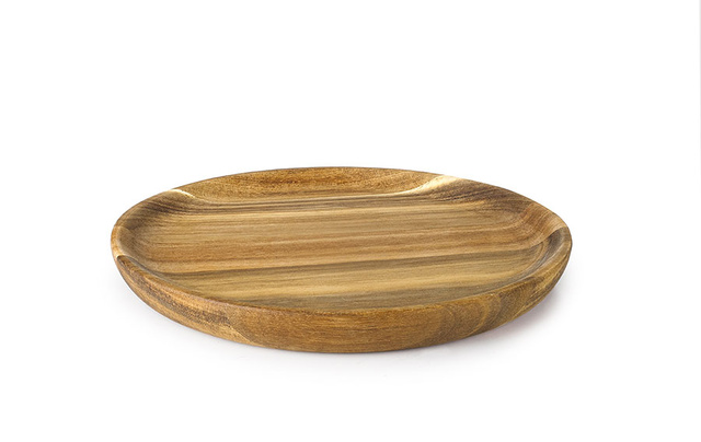 Assiette en bois 24x2cm