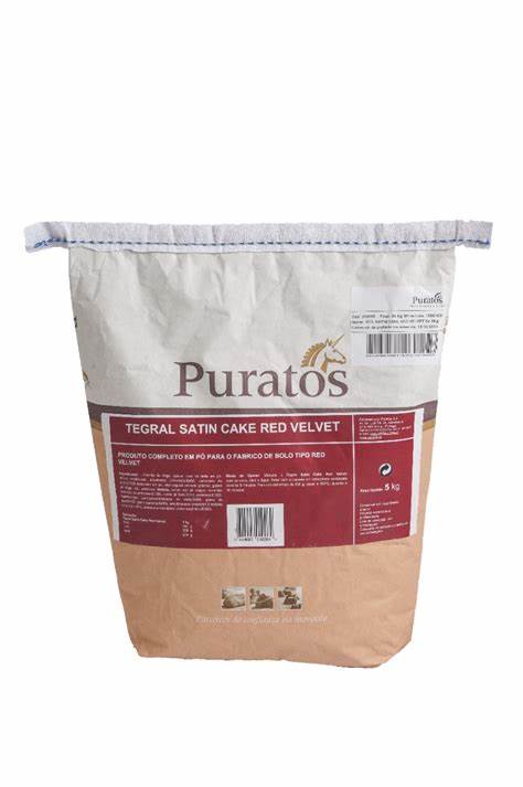 Gâteau Satiné Velours Rouge Tegral Puratos Sc. 5 kg