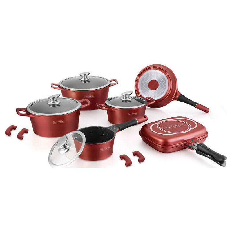 Set de cuisine en fonte d’aluminium 6 pièces
