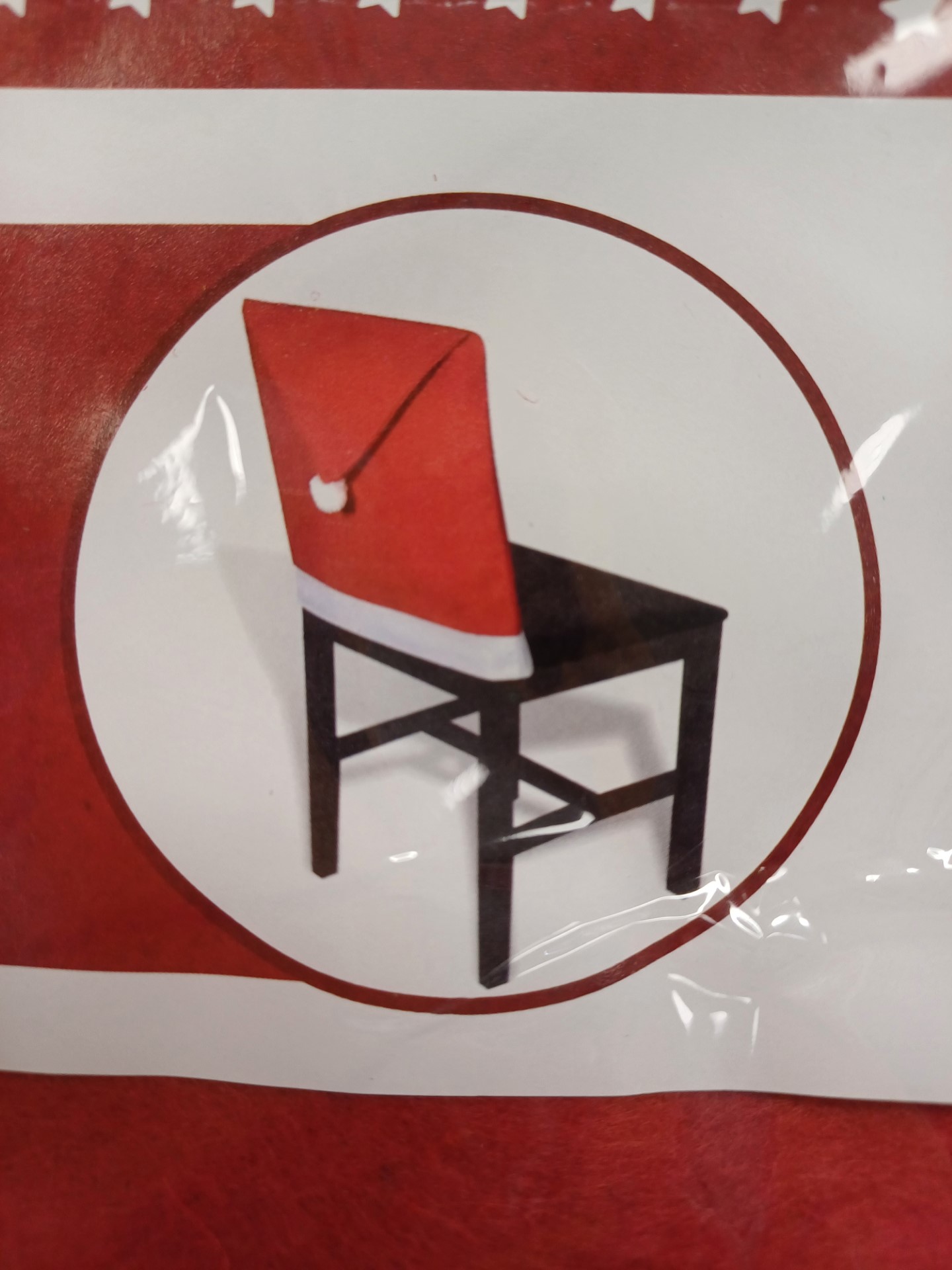 Housse de chaise de Noël 46 x 66