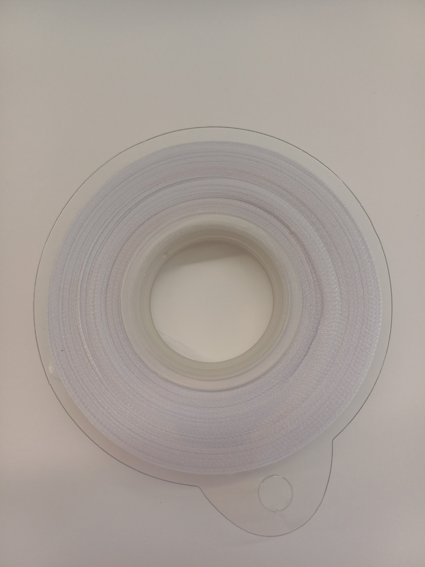 Ruban de satin blanc 25mt 1cm