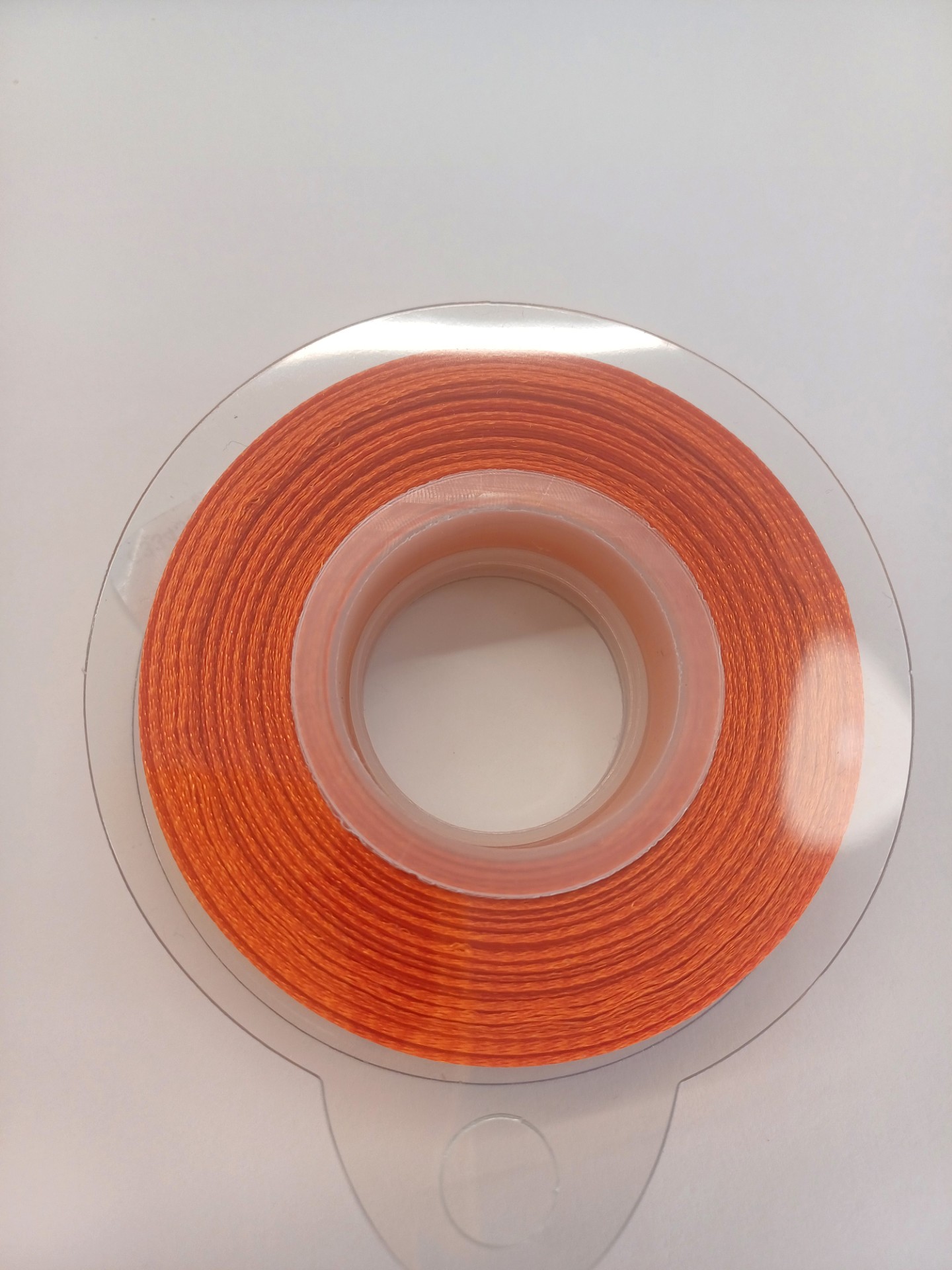 Ruban de satin orange 1,5x25m