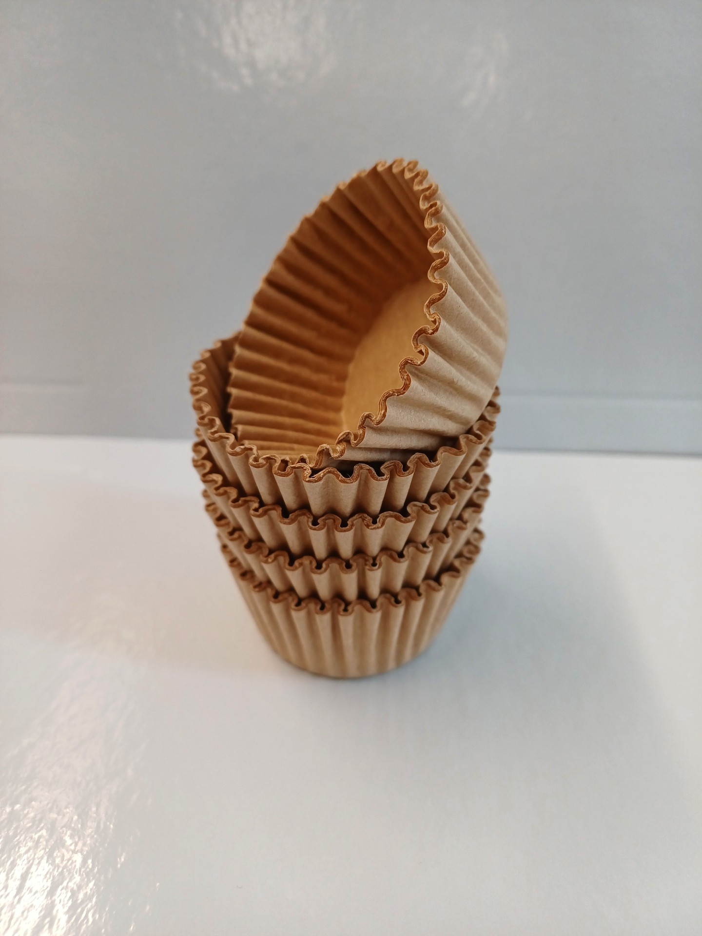 Mini moule à cupcakes KRAFT 5x2.5x3.5cm Emb.50