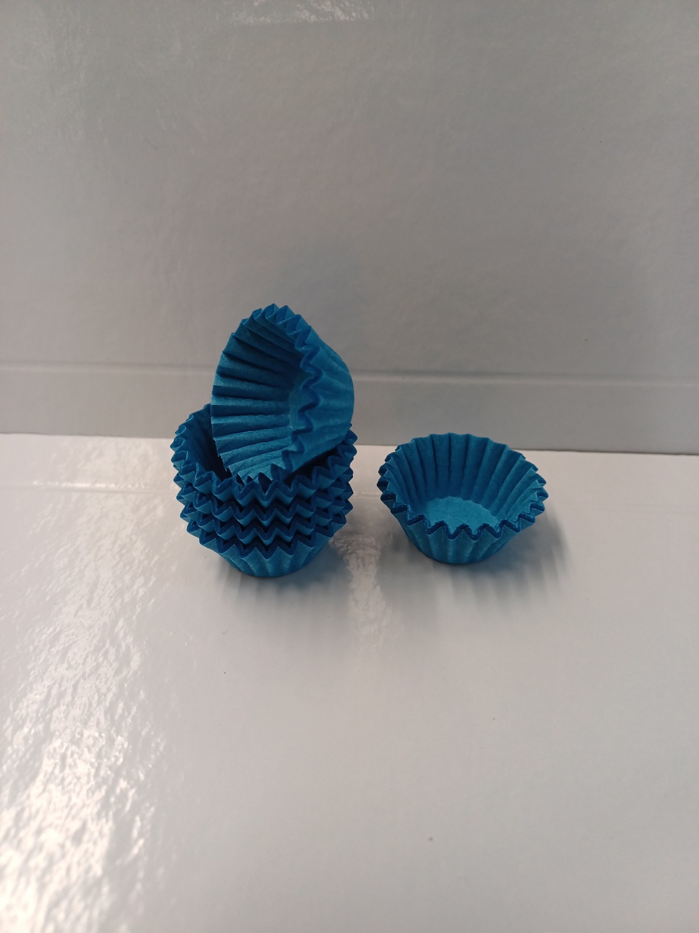 Gobelets en papier Blue Gourmet 84 unités.