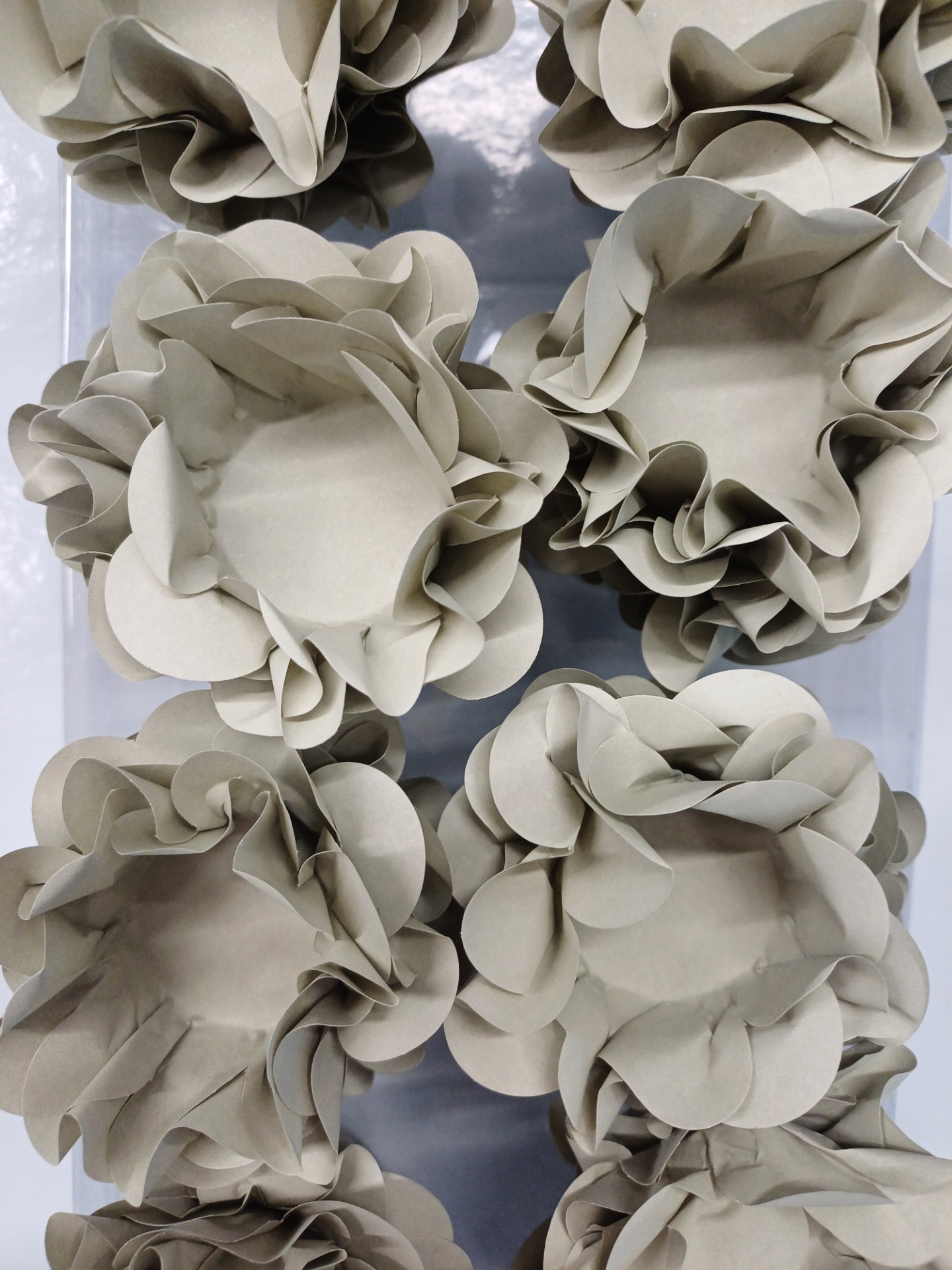Moule en papier style glace 40 unités.