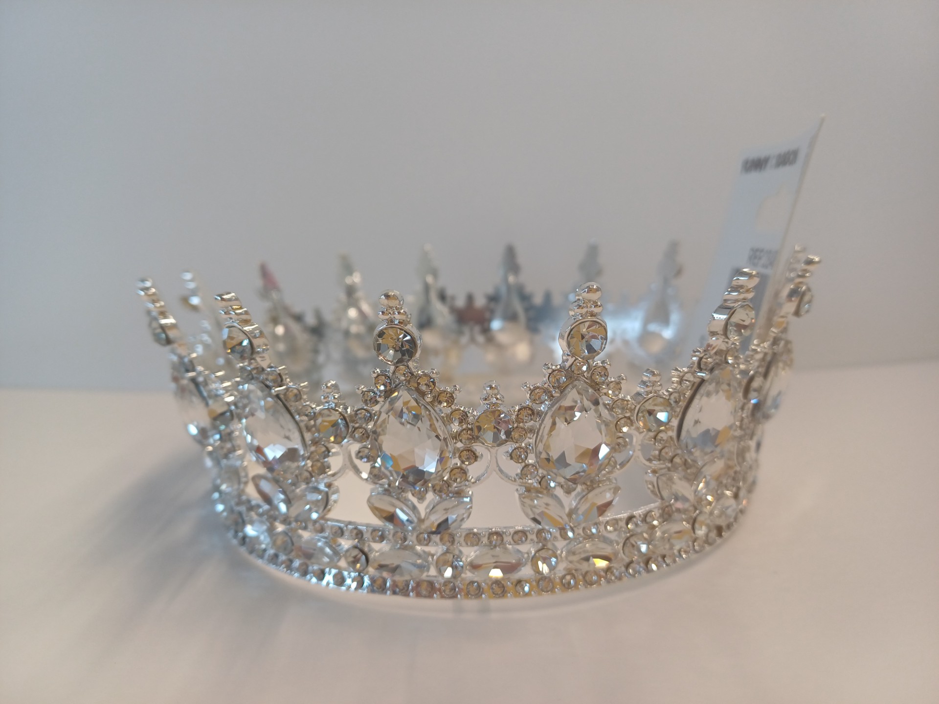 Couronne de fête en argent 12,5 x 5 cm