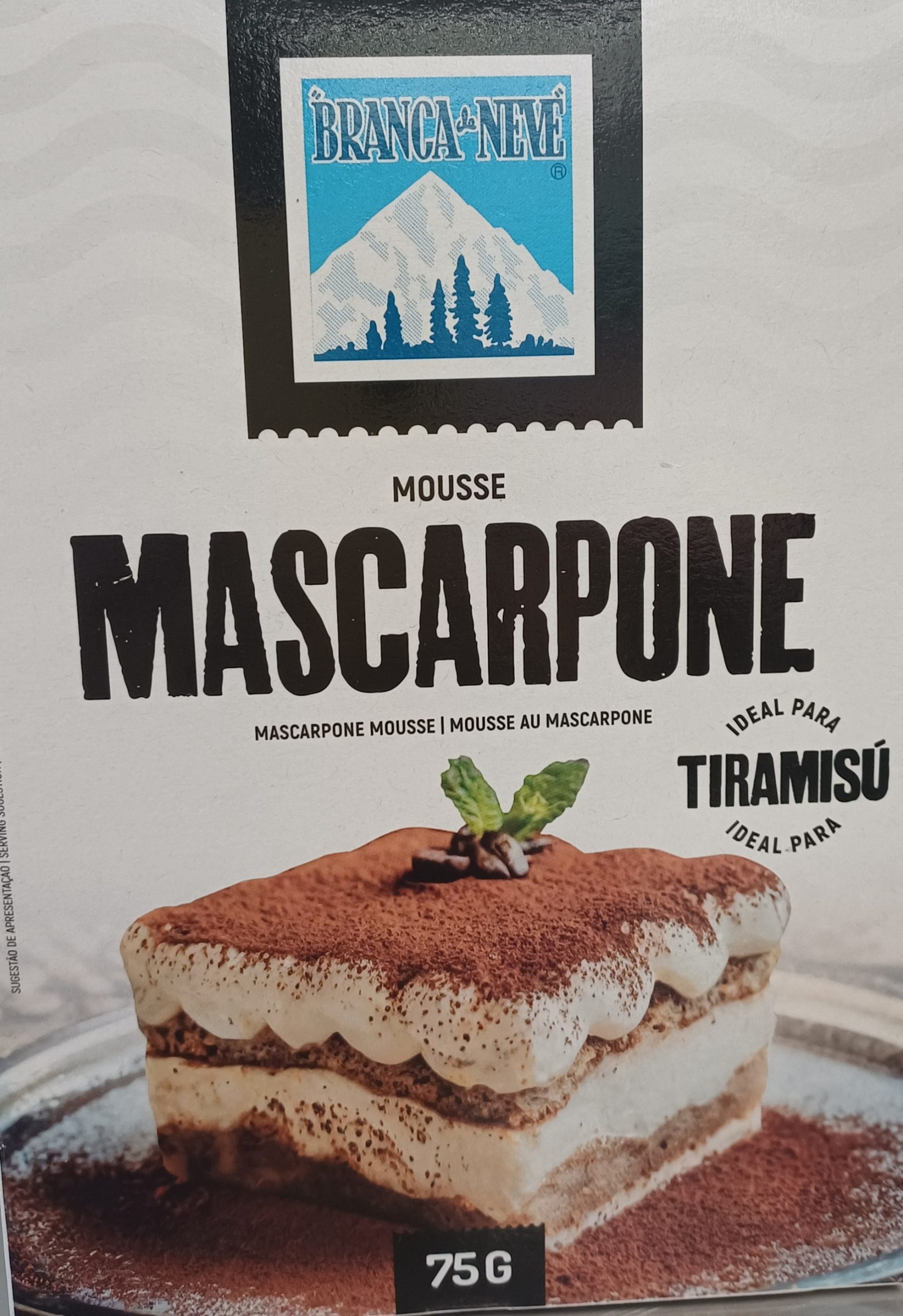 Mousse mascarpone Blanche-Neige 75 g