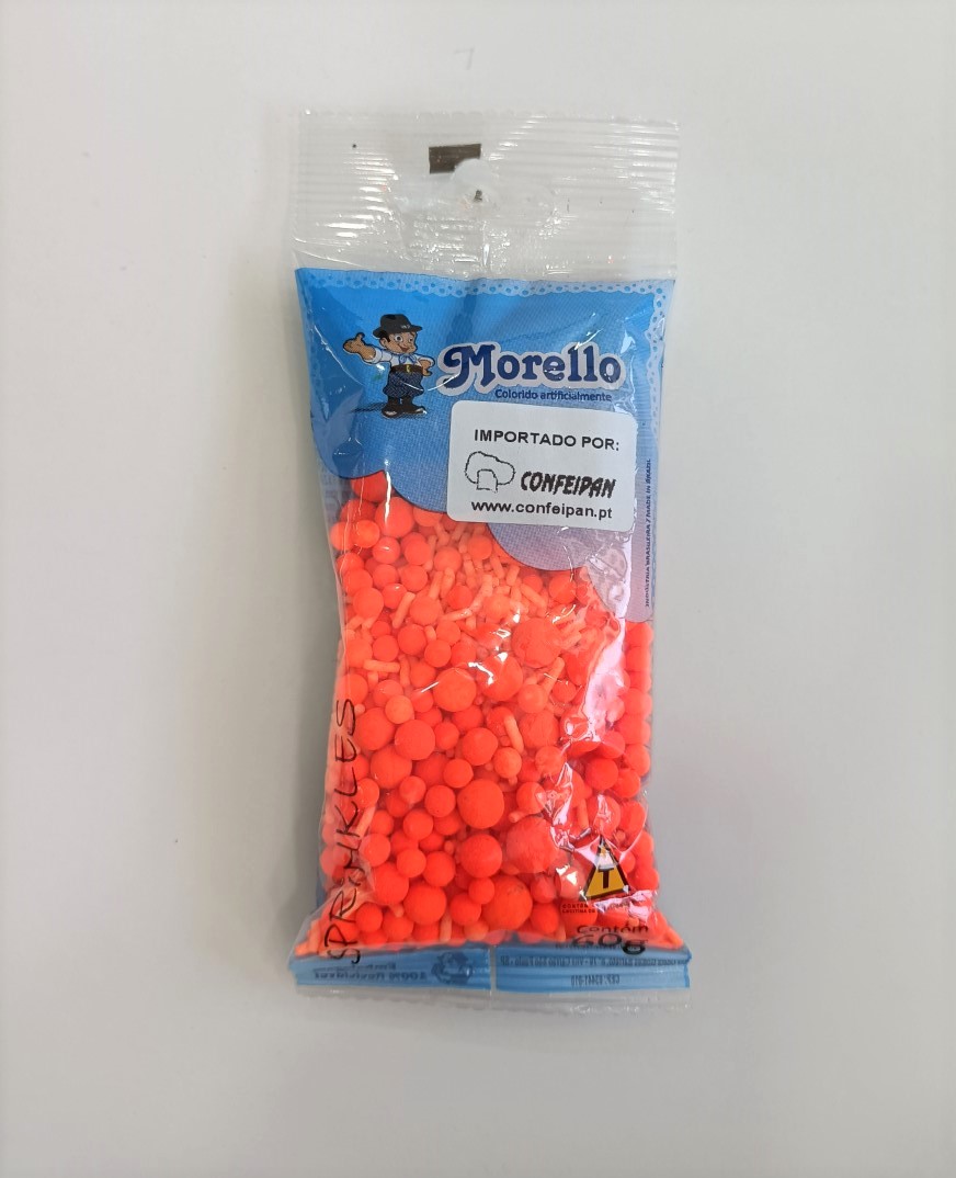 Pépites Orange Néon 60 g