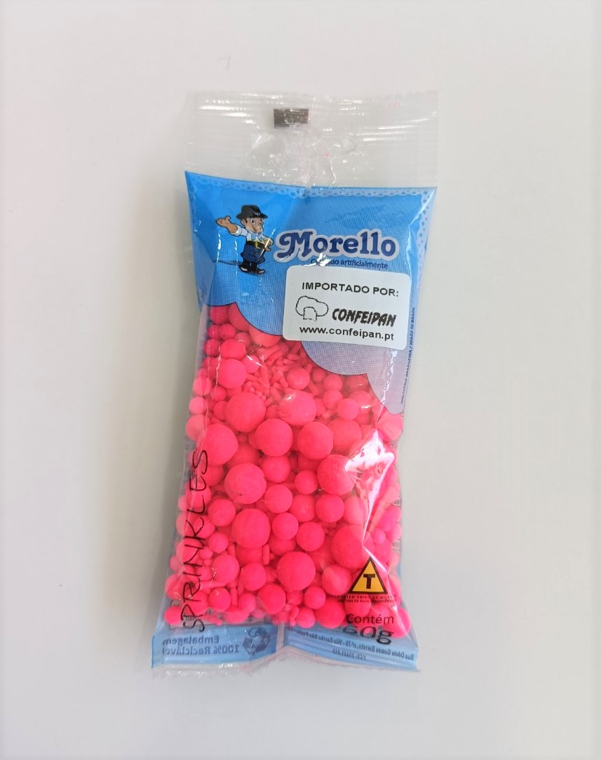 Pépites rose fluo 60 g