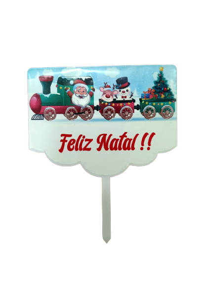 Ornement de Noël 10x12cm