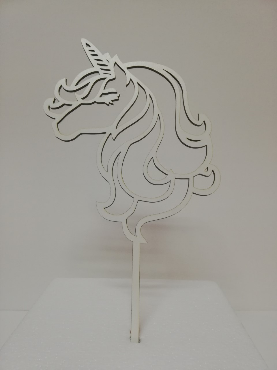 Dessus blanc « Tête de Licorne »