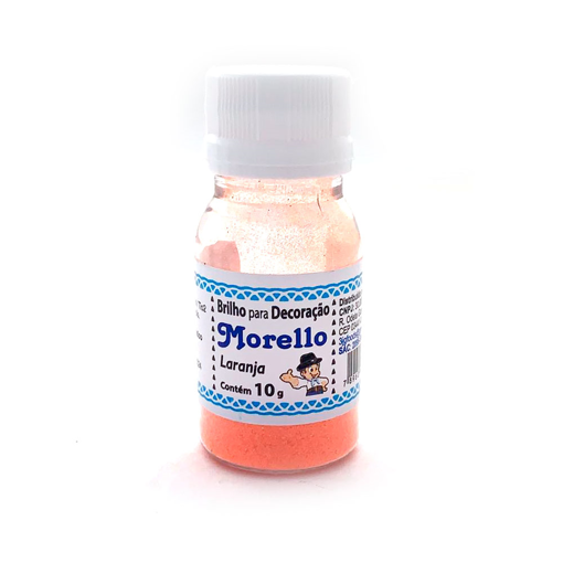 Paillettes orange 10 g